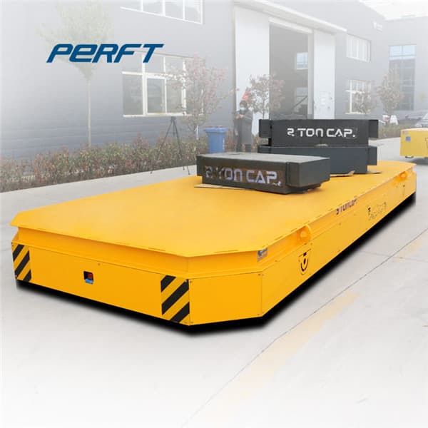 steerable transfer trolley with warning alarm 10t